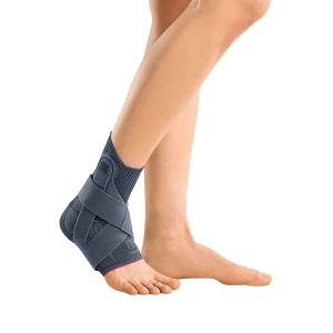 Бандаж голеностопный Medi Levamed active серый (на правую ногу, VI)